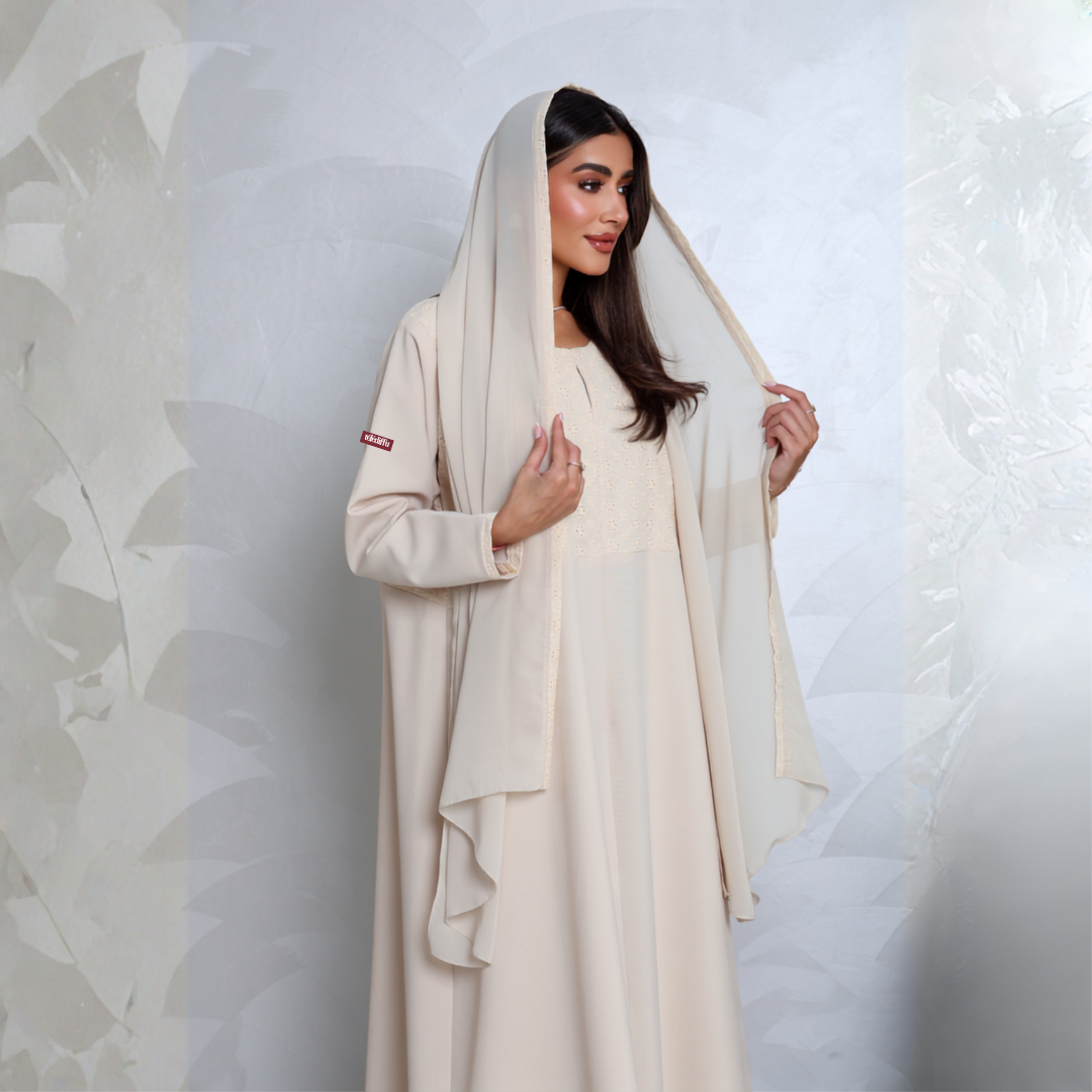 Fabric: Beige crepe - A3