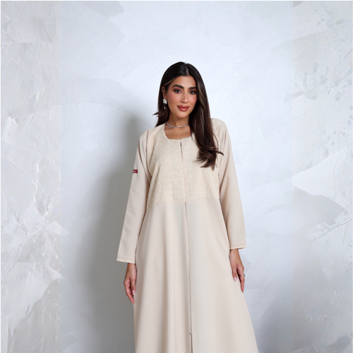 Fabric: Beige crepe - A3