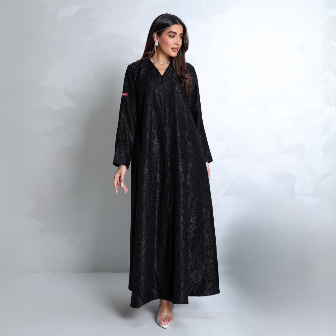Fabric: Lace with Crepe - A9