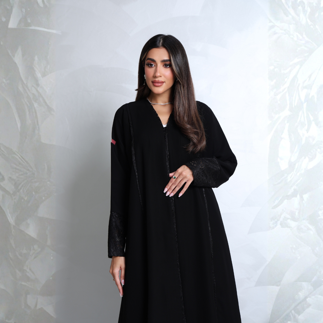 Fabric: Crepe and lace - A1