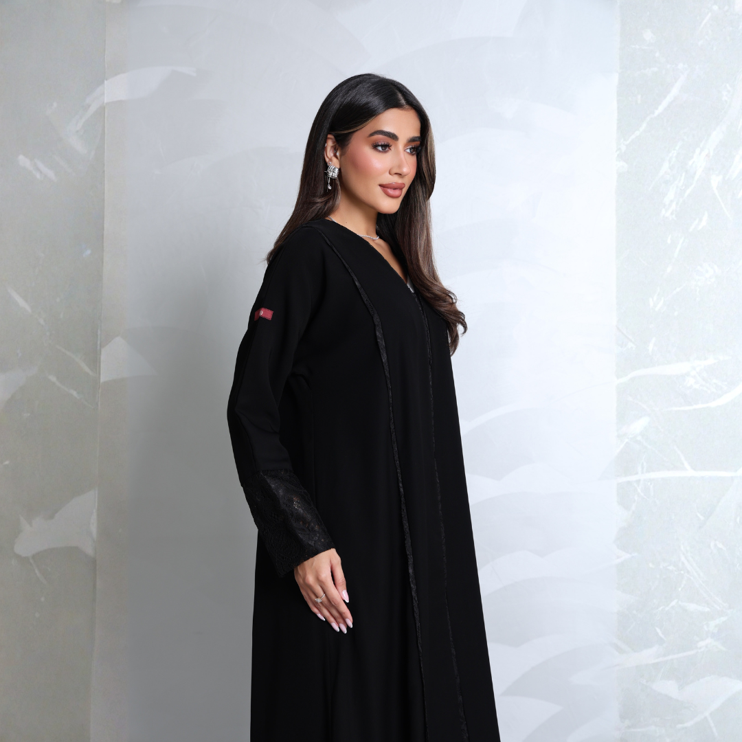 Fabric: Crepe and lace - A1